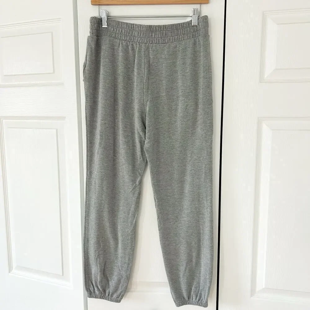 J.Crew Gray Jogger Lounge Pants Women’s Size Small Modal Blend Casual Comfy